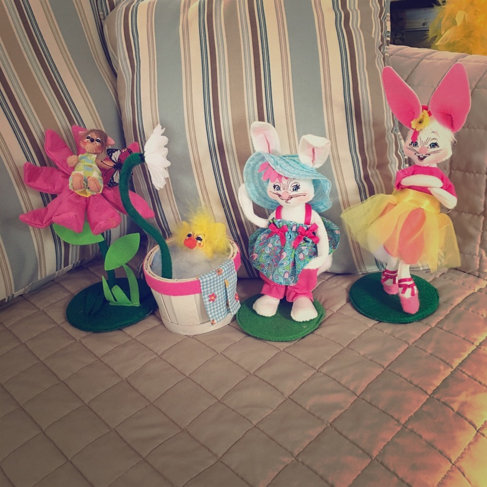 Annalee Easter Misc Set of 4 NWOT